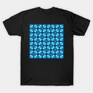 Spring flowers and leaves pattern, version 10 T-Shirt